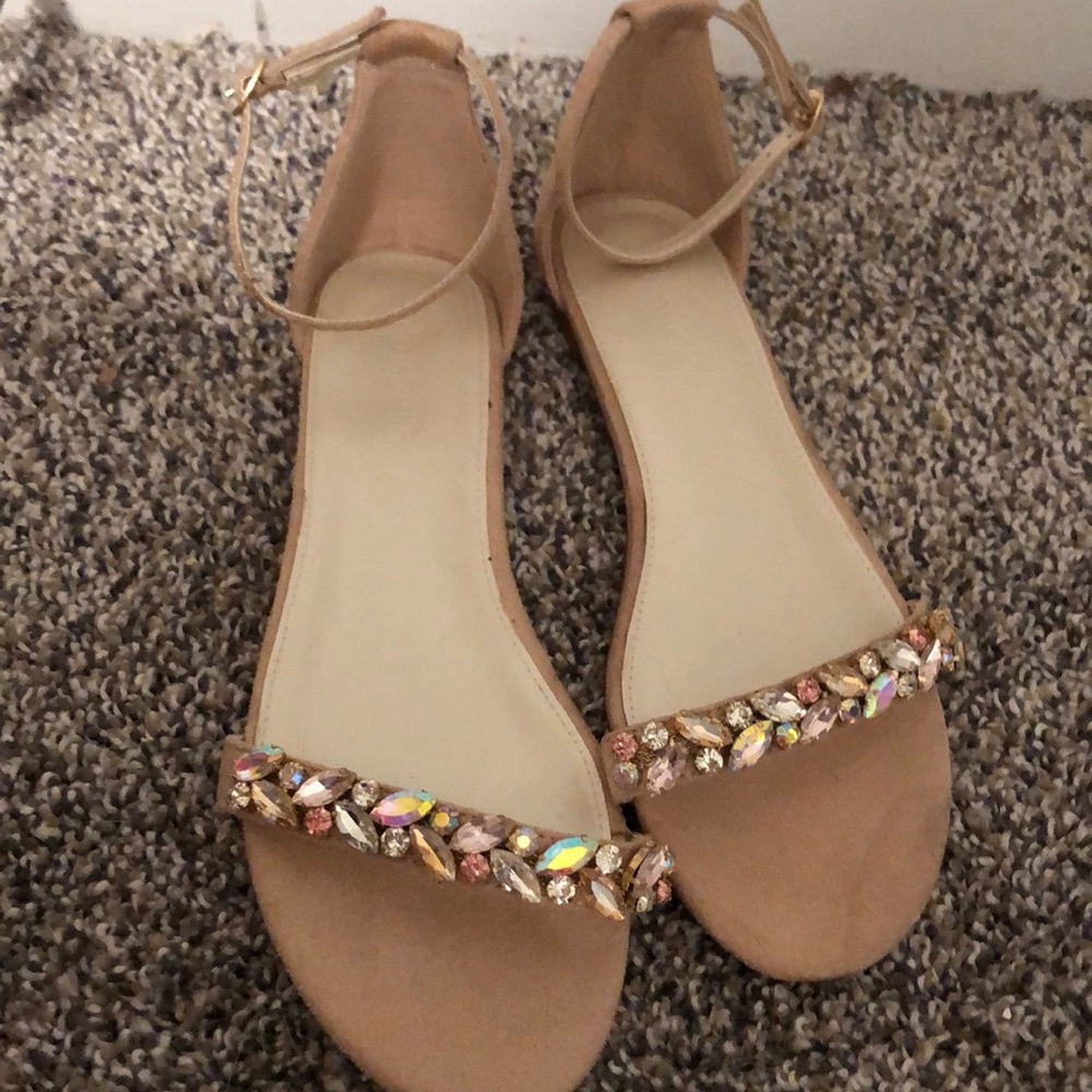 David’s Bridal Sandals
